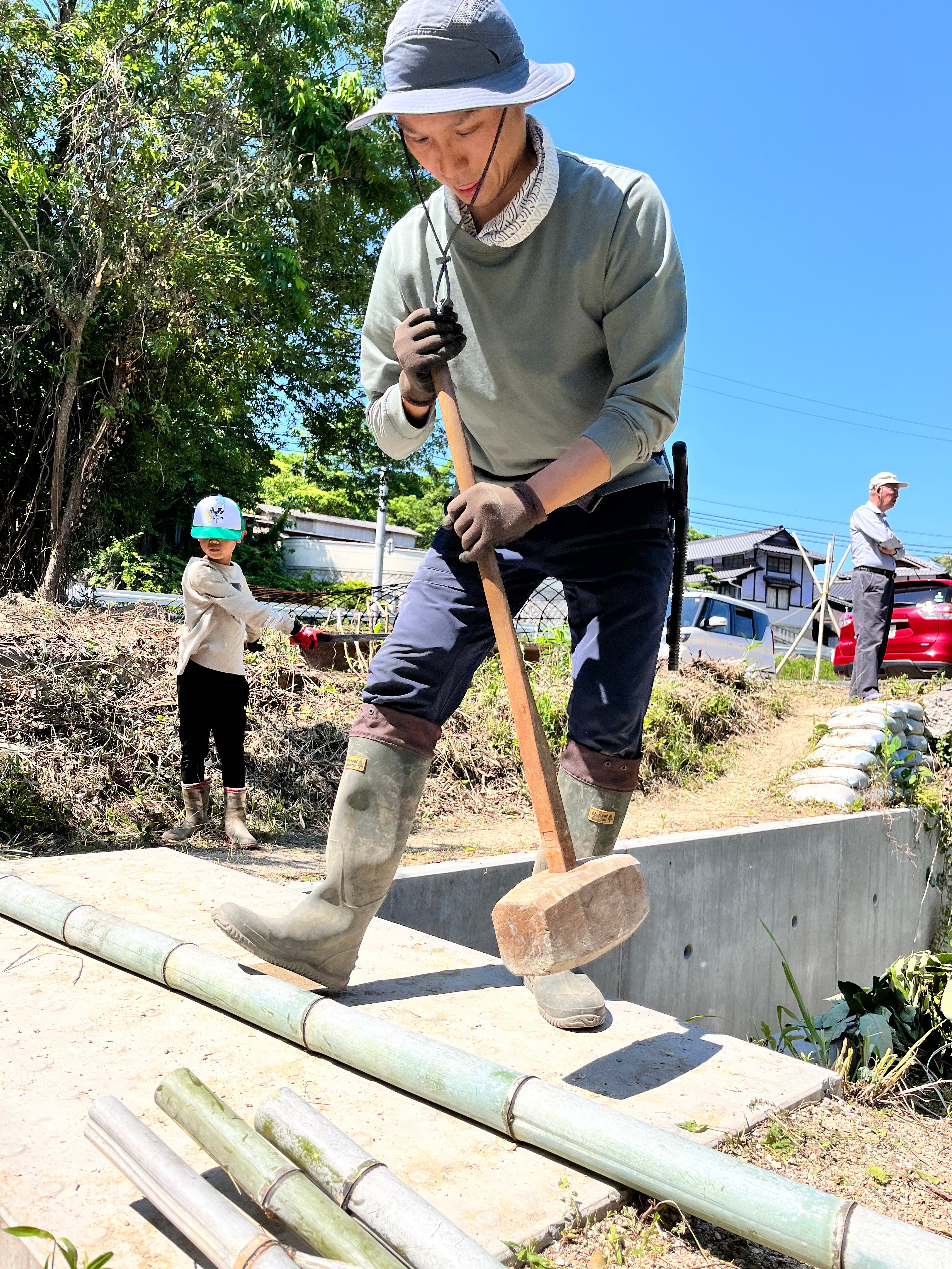 10月16日(木)スコレーパーク大地の再生講座、土留と階段づくり予定