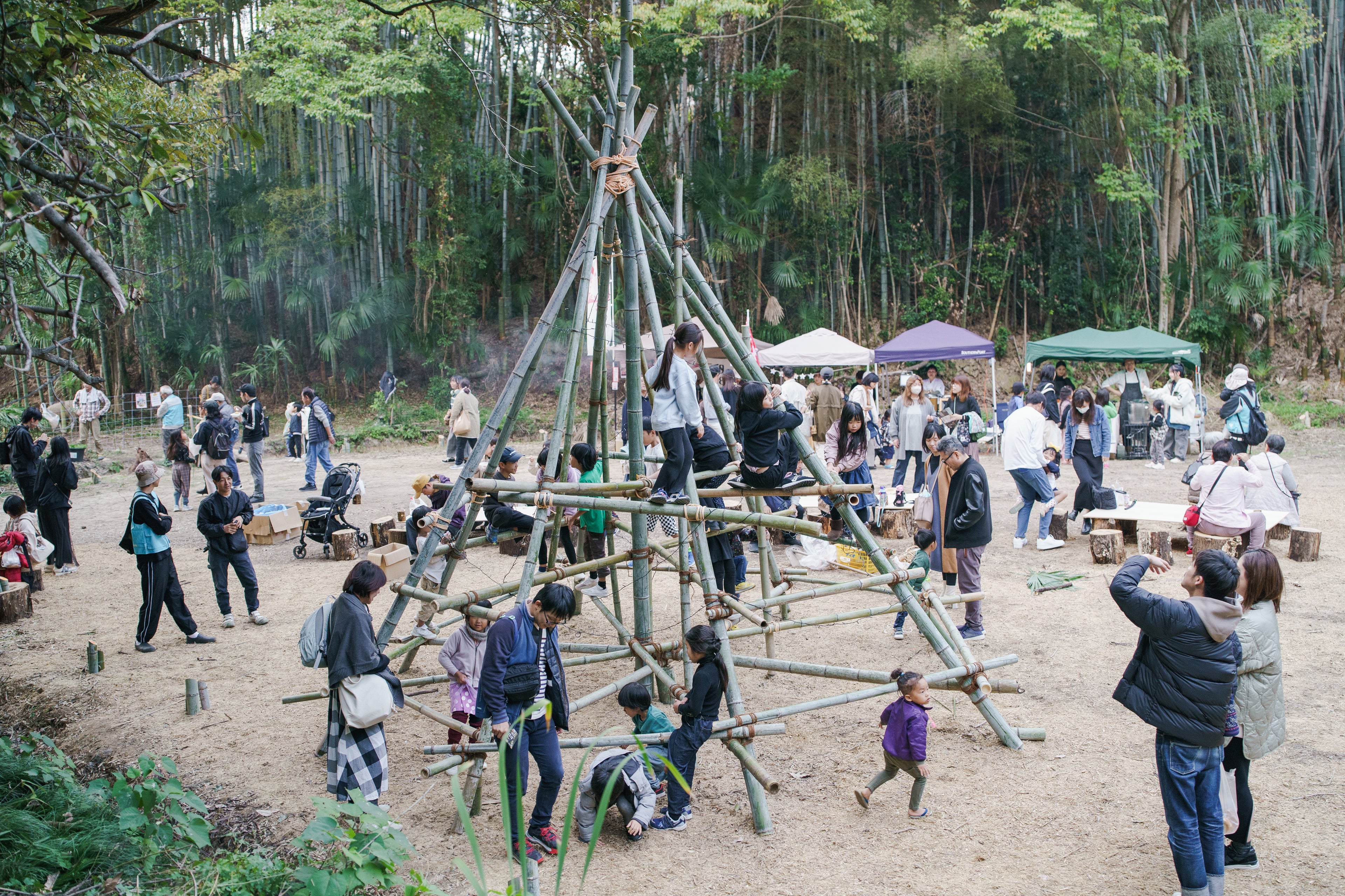 【駐車場予約】＼マルシェや大道芸もあり／第3回倉敷ほいだ竹灯籠まつり 3,000本の竹灯籠が彩るふるさとの夜