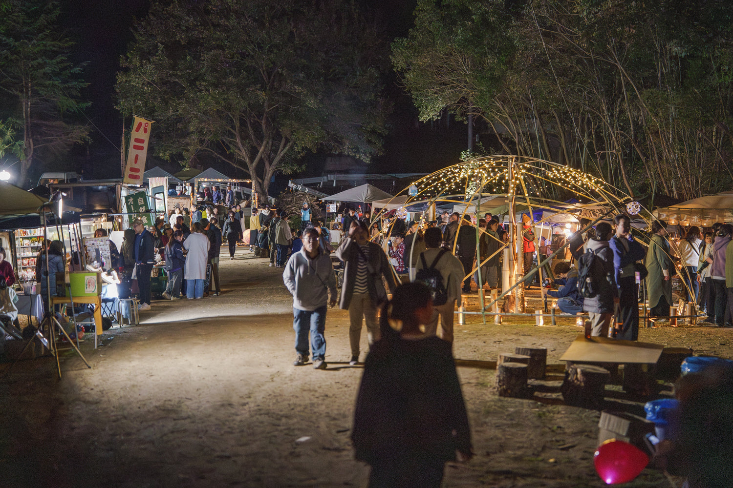 【駐車場予約】＼マルシェや大道芸もあり／第3回倉敷ほいだ竹灯籠まつり 3,000本の竹灯籠が彩るふるさとの夜