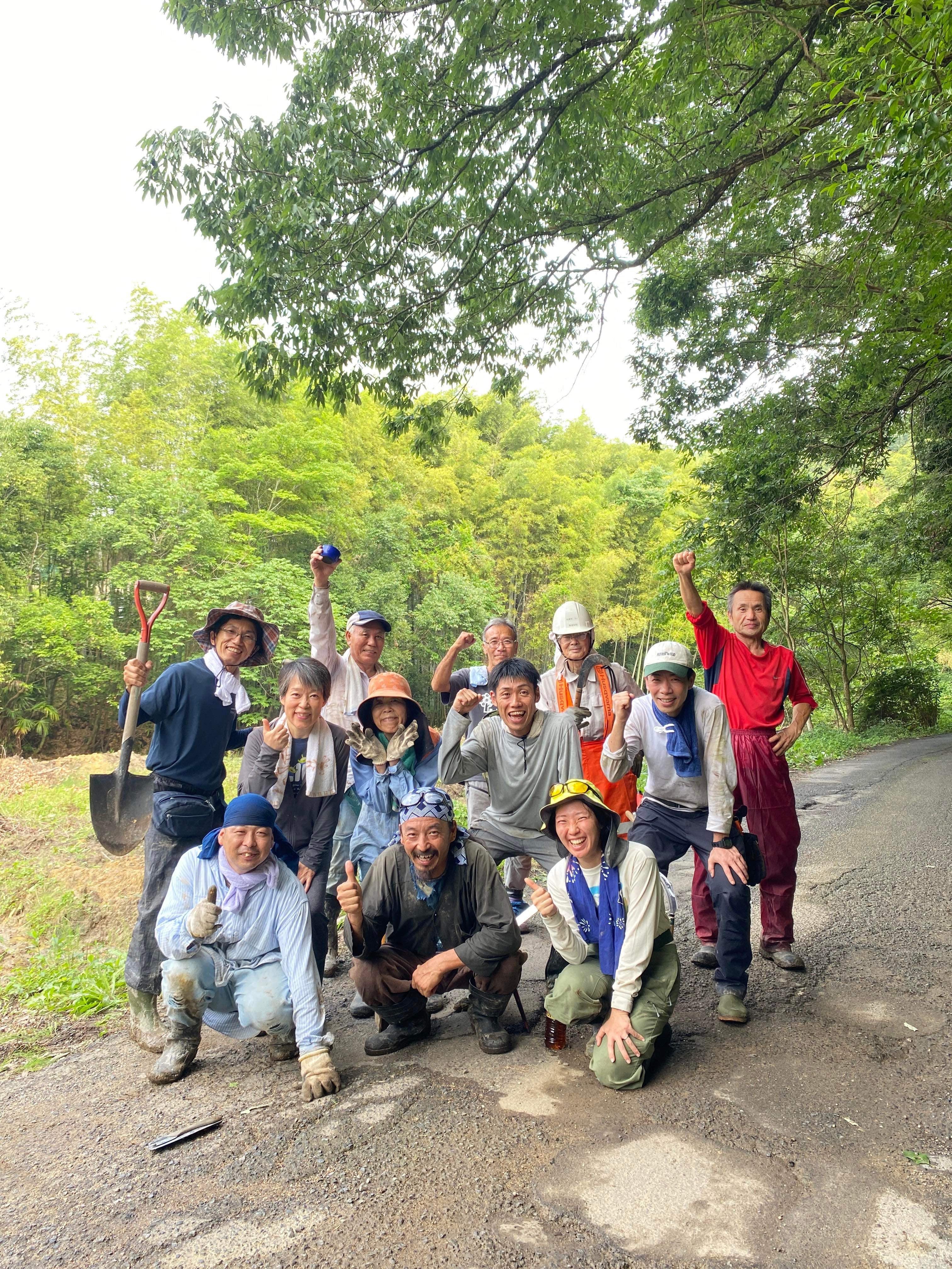 10月16日（木）スコレーパーク大地の再生講座、土留と階段づくり予定