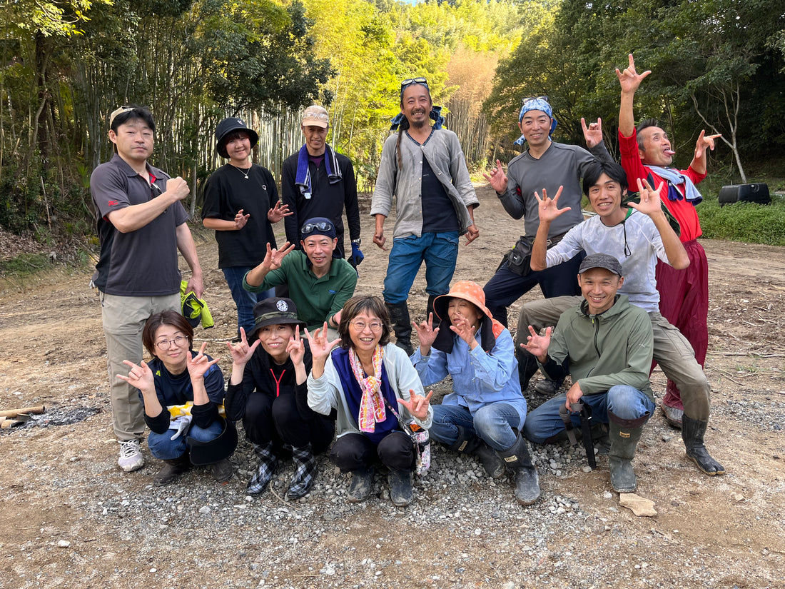 10月16日（木）スコレーパーク大地の再生講座、土留と階段づくり予定