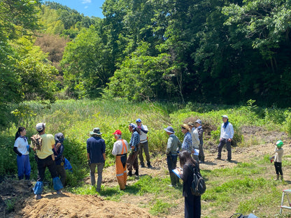 10月16日（木）スコレーパーク大地の再生講座、土留と階段づくり予定
