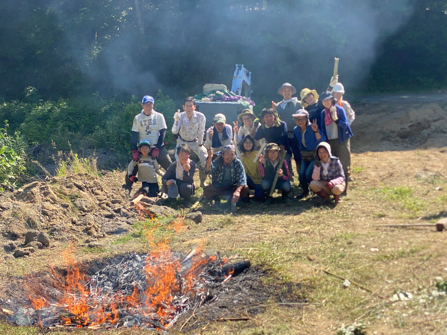 10月16日（木）スコレーパーク大地の再生講座、土留と階段づくり予定