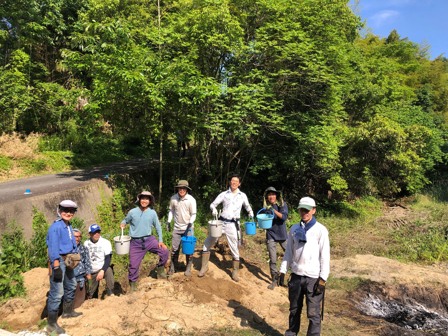 10月16日（木）スコレーパーク大地の再生講座、土留と階段づくり予定