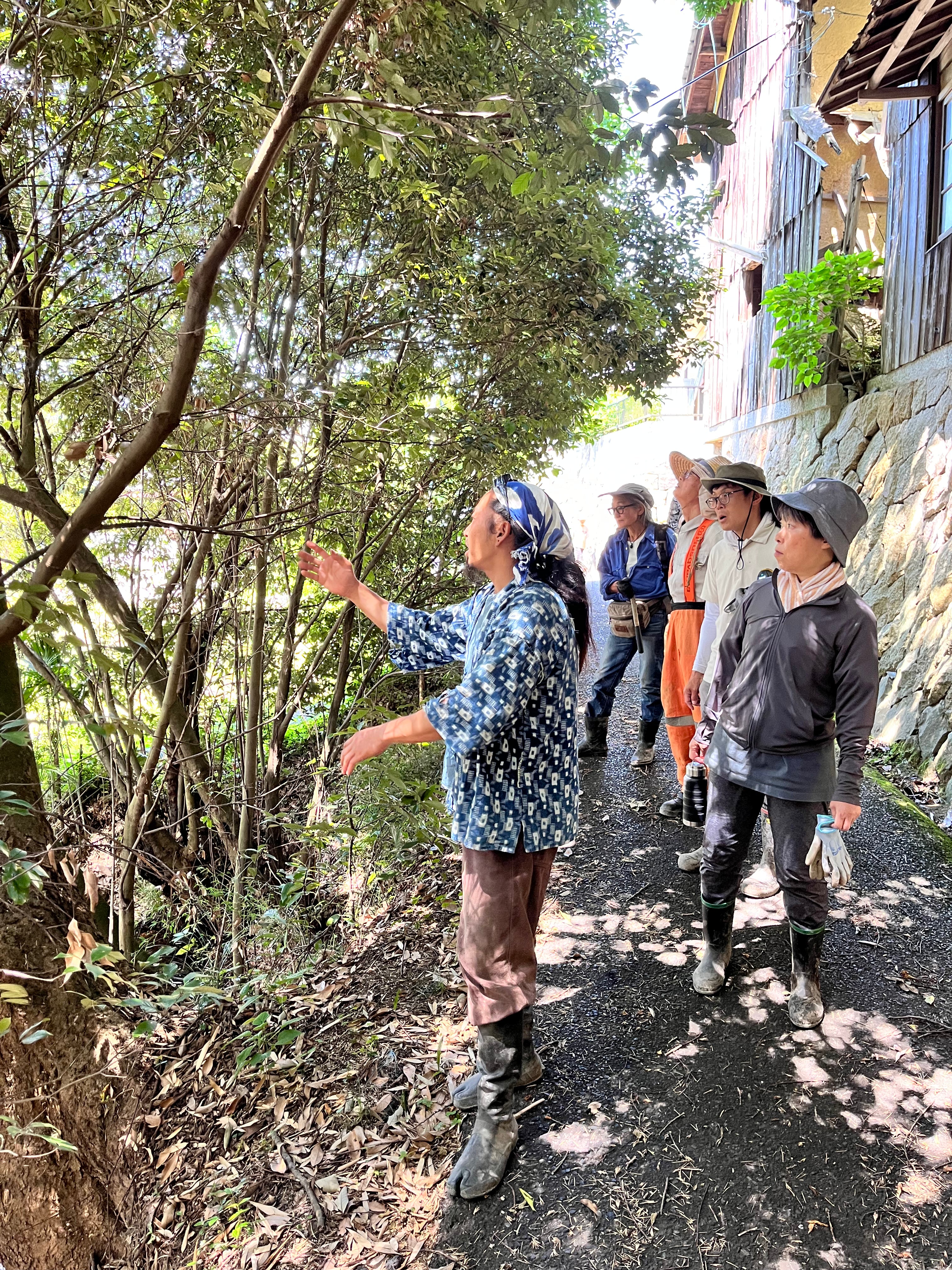 10月16日（木）スコレーパーク大地の再生講座、土留と階段づくり予定