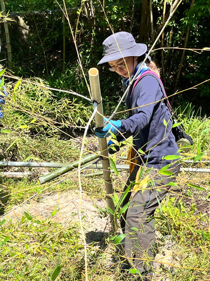 10月16日（木）スコレーパーク大地の再生講座、土留と階段づくり予定